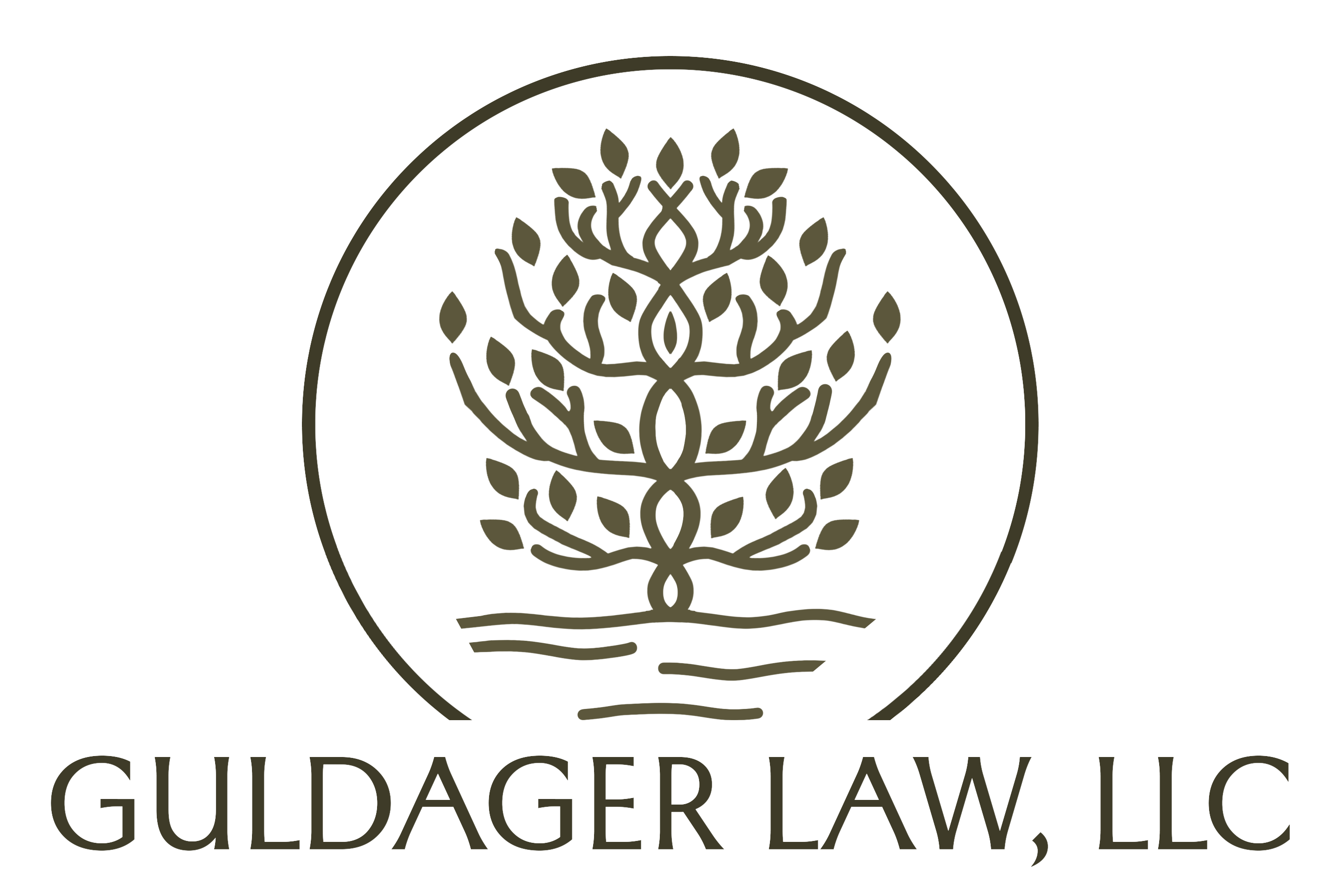 Guldager Law, LLC circular logo